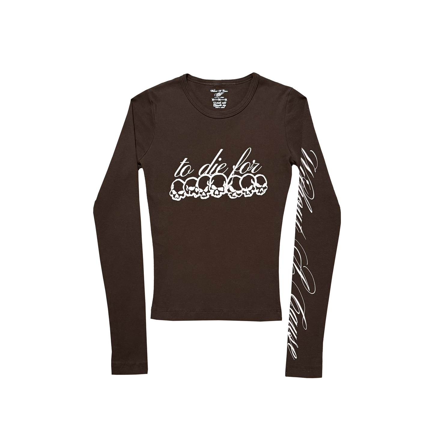 WITHOUT A CAUSE Womens Long-sleeve