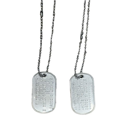 WITHOUT A CAUSE Dog Tags