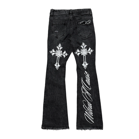 WITHOUT A CAUSE Women's Skinny Flare Jeans